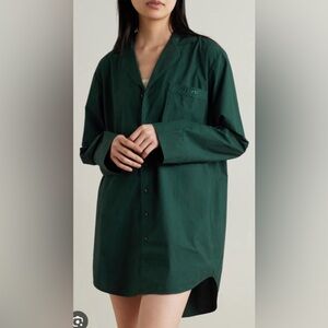 NWT Skims Spa Sleep Dress Pine Size L